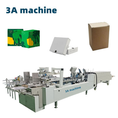 Компактный 3,5M*1.1M*1.4M CQT 800 Folder Gluing Machine для складывания и склеивания картона