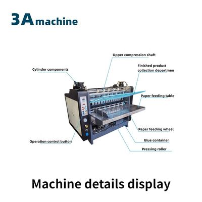CQT 1000 Автоматическая ламинирующая машина для гофрированного картона 150g 150g 500g 500g