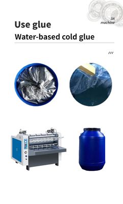 CQT 0 Картонная флейта ламинирующая машина 150g 150g 500g 500g с плоской конструкцией