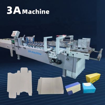 3ACQ 580E Автоматическая складная клеевая машина для клавиатуры для маленьких коробок