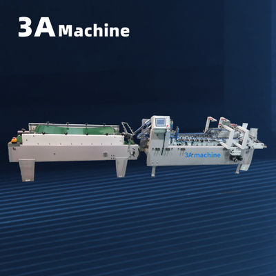8M*10M*1.3M Машина для склеивания бумаги для картона 250g-650g Полуавтоматический папный клей