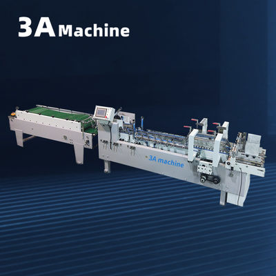 8M*10M*1.3M Машина для склеивания бумаги для картона 250g-650g Полуавтоматический папный клей