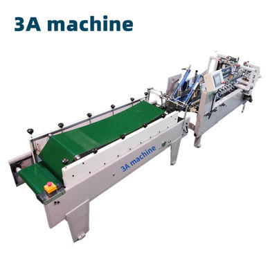 3ACQ 580D Продовольственная коробка клеящая машина папка клеевая лента бумажная машина