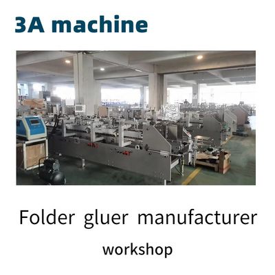 250 м/мин. Скорость 3ACQ*580 Edg Gluer Folder Glue Machine Каталочная коробка