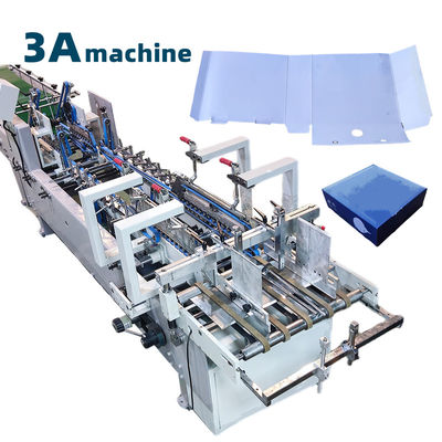 3ACQ 580E Folder Gluer Glue Folder Machine с видеоотзывом о ходе производства