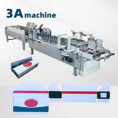1300 KG 3ACQ 580E Мобильная папка машина бумажная коробка машина для изготовления холодной клея машина