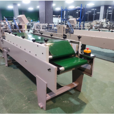 1300 KG 3ACQ 580E Мобильная папка машина бумажная коробка машина для изготовления холодной клея машина