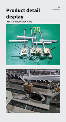 PLC-управляемый CQT 900YG-2 предварительно сложенный нижний замок папки клея для бумаги Zhantian