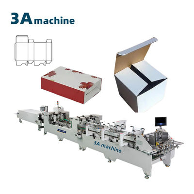 Коробка развернутая шире Max Size 1 105cm 6 углов Folder Gluer Machine для 1100 JGKW Коробка