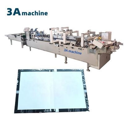 CQT800BS Автоматическая двойная машинка для наклеивания книжной обложки с максимальной скоростью 250 м/мин
