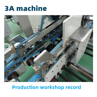 Компактный 3,5M*1.1M*1.4M CQT 800 Folder Gluing Machine для складывания и склеивания картона