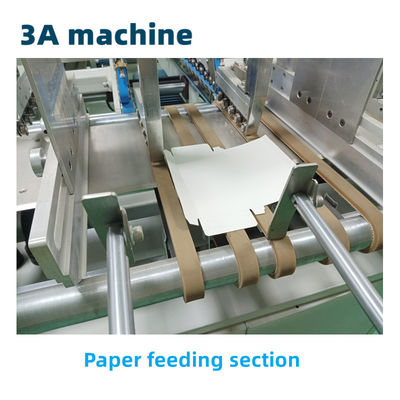 Электроприводное CQT 800 Flexo Folder Gluer прямая линия складывание для производственного завода