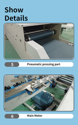 Водорастворимый холодный клей CQT 800 Box Folding Glueing Machine для деревянных упаковок
