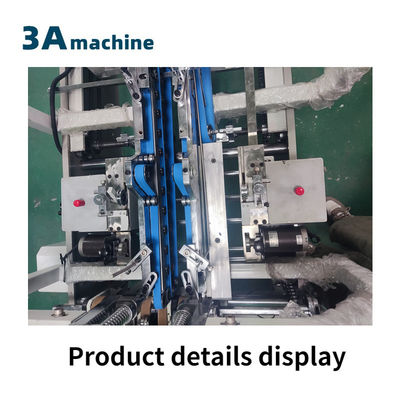 Автоматическая непрерывная подача бумаги CQT580-UV Folder Gluer Machine для складывания бумажных коробок