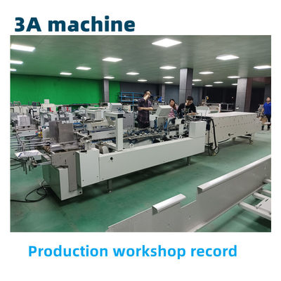 Коробка складывающей машины CQT-800WK-1 гофрированный R Box Folder Gluer для упаковочного материала