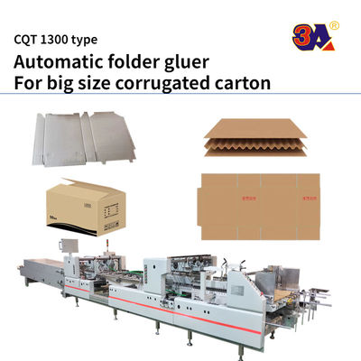 Машина для склеивания папок из картонной коробки CQT-800A Тип бумаги 200g-650g